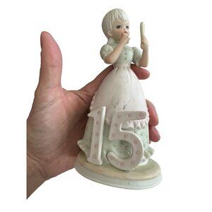 Vintage 1983 Lefton Birthday Girls-The Christopher Collection Fifteen (15) Figur
